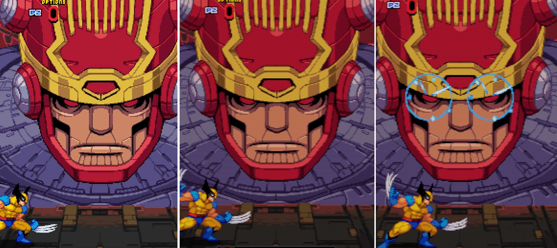 A comparison shows different filter effects.