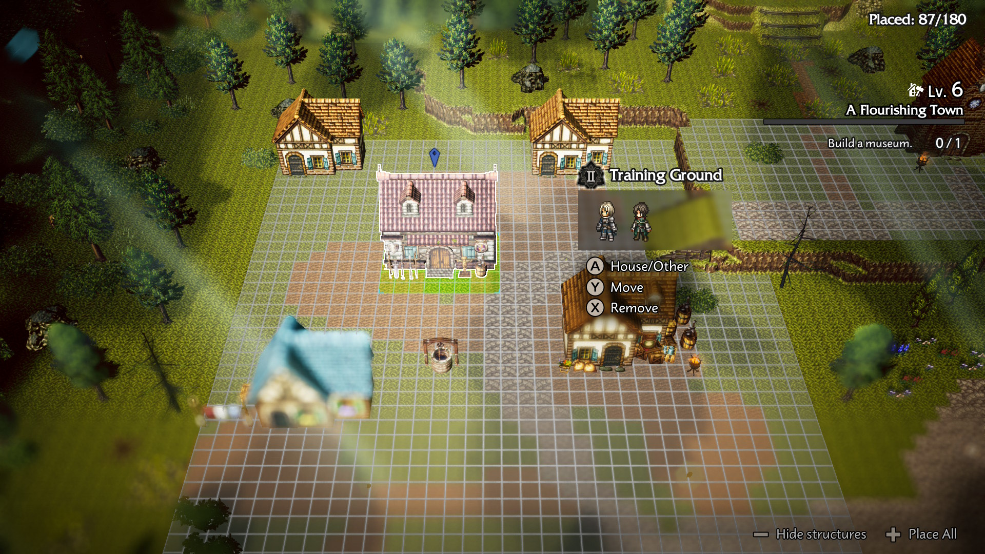 A town gets rebuilt. 