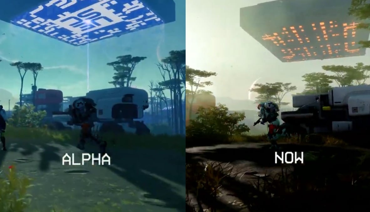 A side-by-side shows new and old art styles.