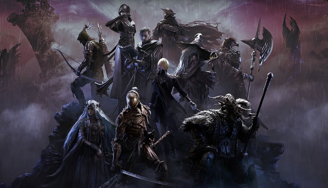 Nightfarers stand together before the storm.