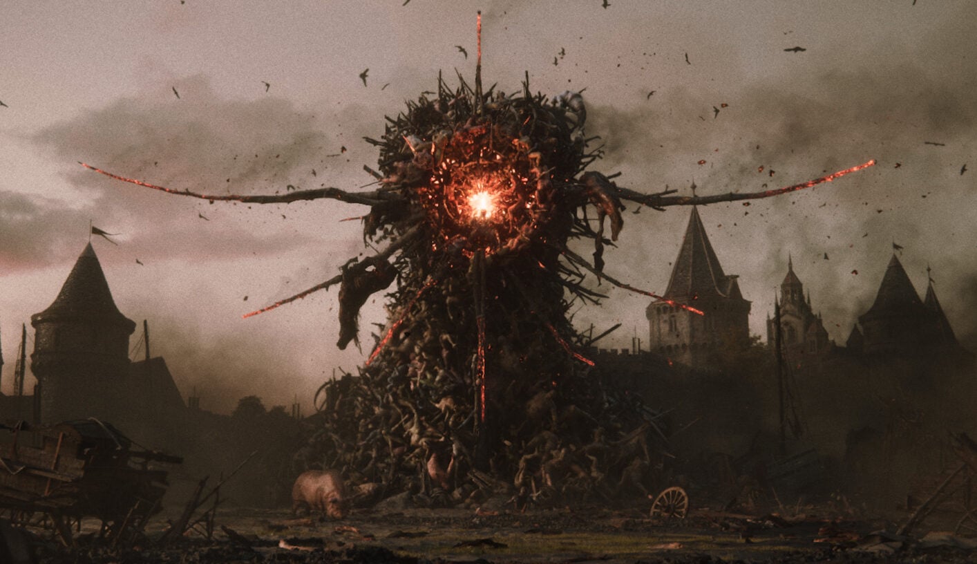 An eye to hell opens up at a festival.