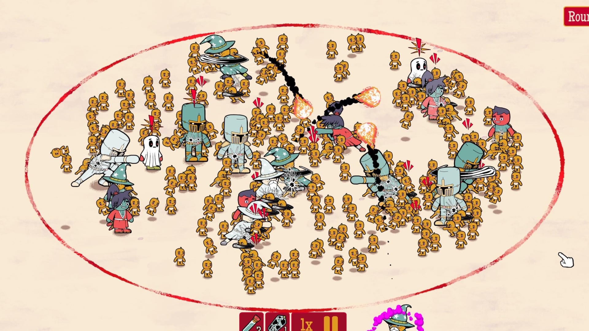 A frightening number of toddlers.