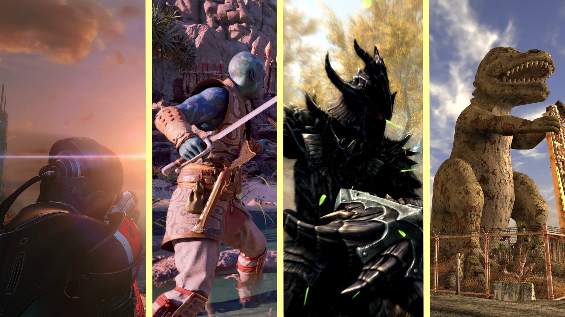 Art shows various RPGs available on Game Pass.