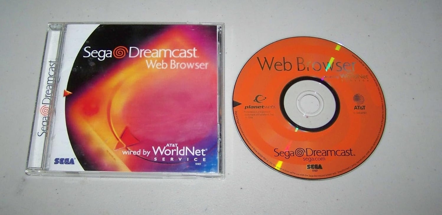 A Sega Dreamcast CD is displayed.