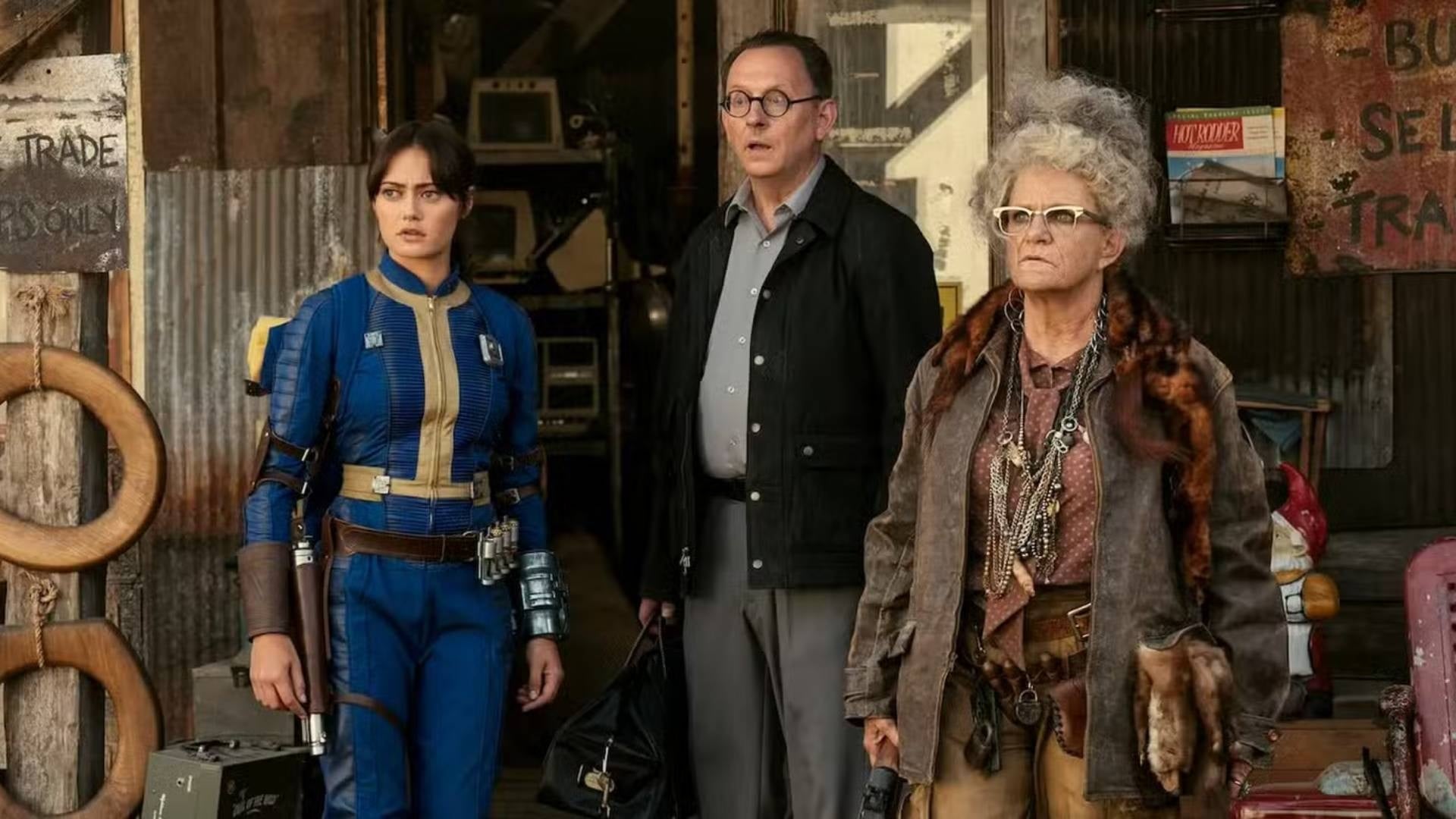 Fallout characters look confused.