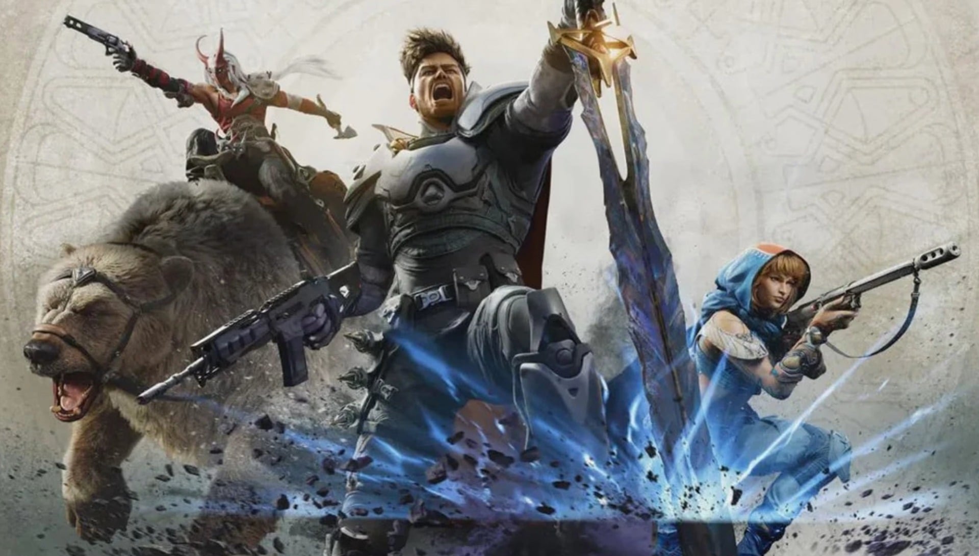 Magic warriors prepare for battle.