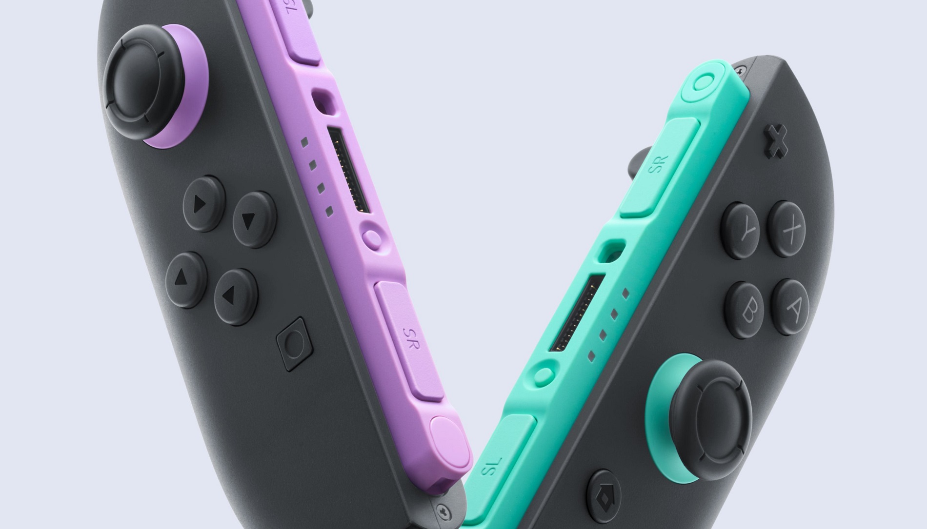 The Joy-Con 2 shows off new colors.