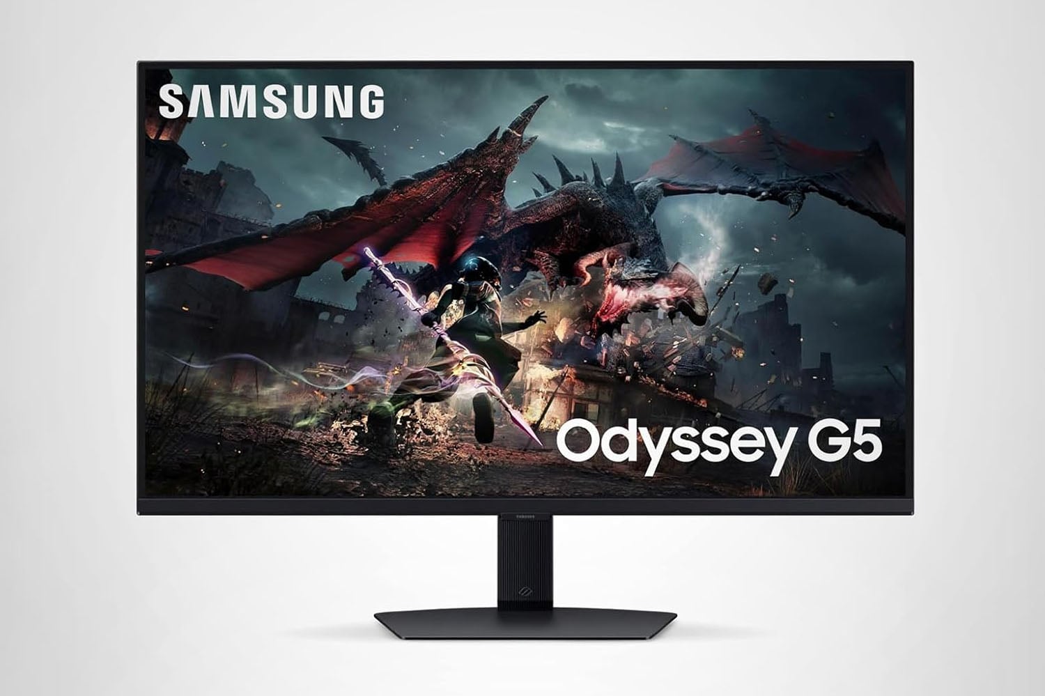 Samsung 32 Inch Odyssey G50d Series Qhd Fast Ips G Sync Compatible Gaming Monitor