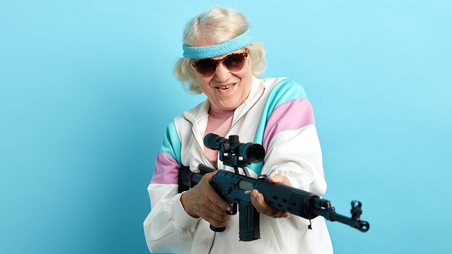 Grandma sniper