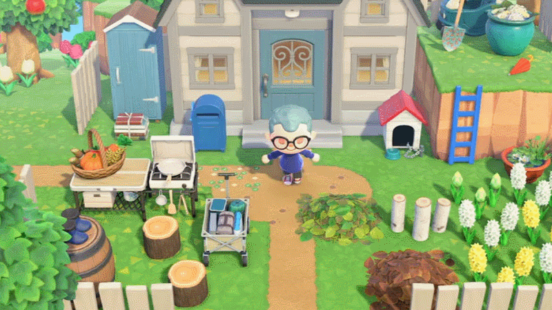A villager overhauls their town. 