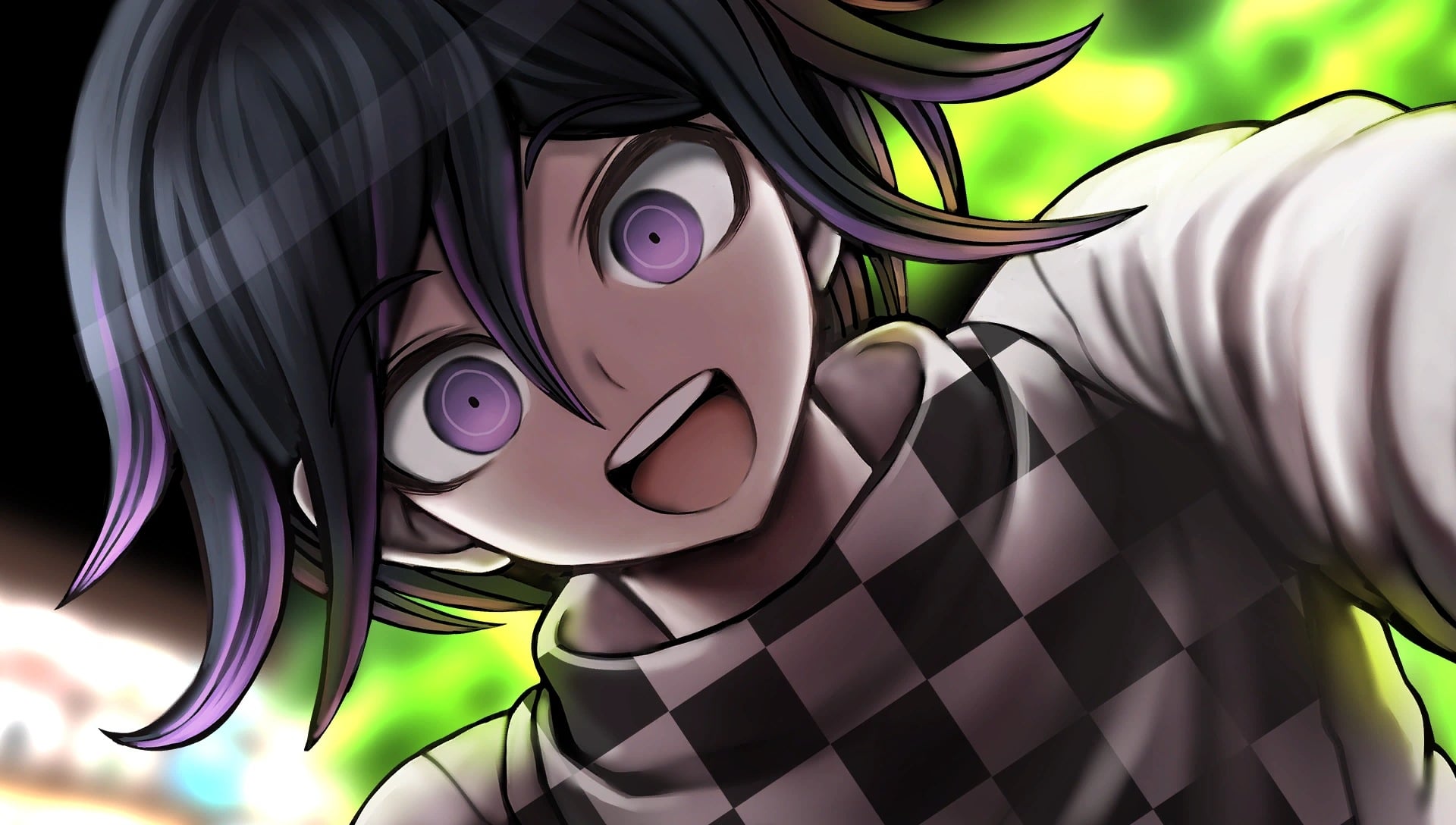 Danganronpa V3 Cg Kokichi Oma Waking Up Shuichi Saihara