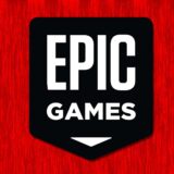 A logo reads Epic Games over a red background.