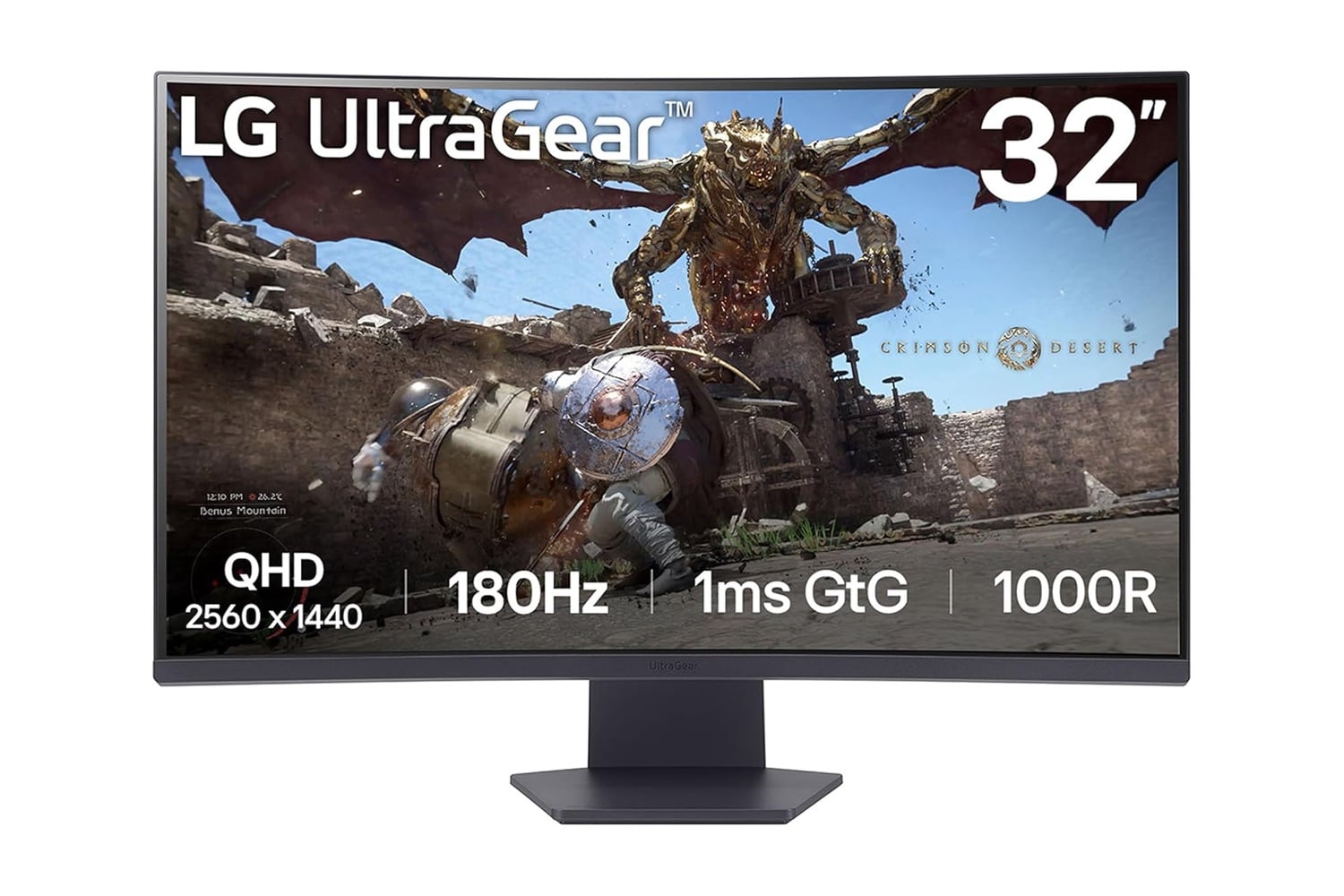 Lg 32gs60qc B Ultragear 32 Inch Curved Gaming Monitor