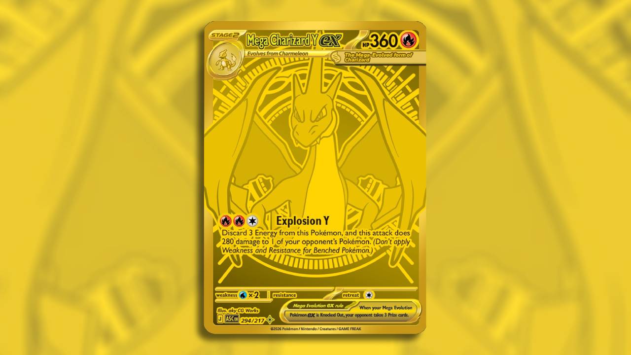 M Charizard Gold