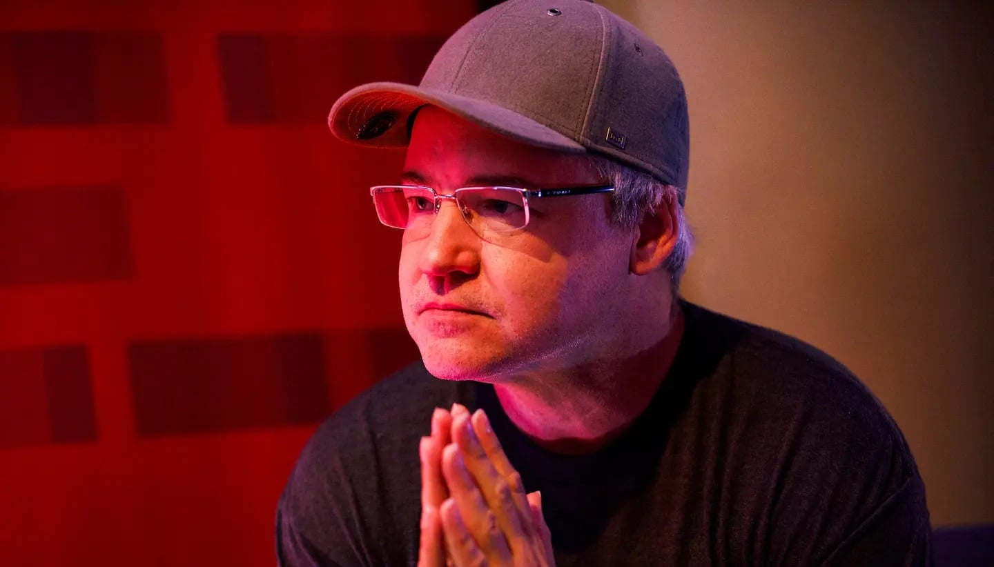 Vince appears during an event.