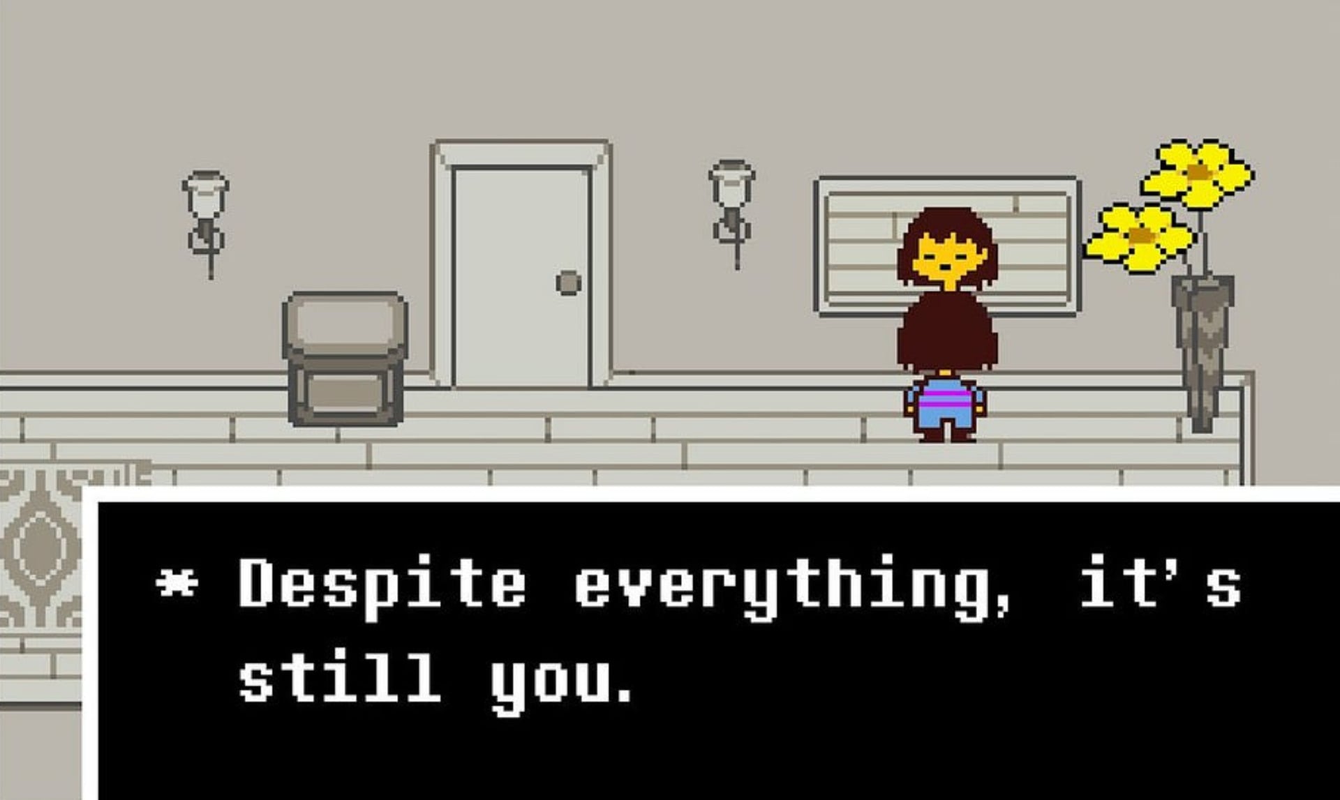 Official Image From Undertale Tobyfox
