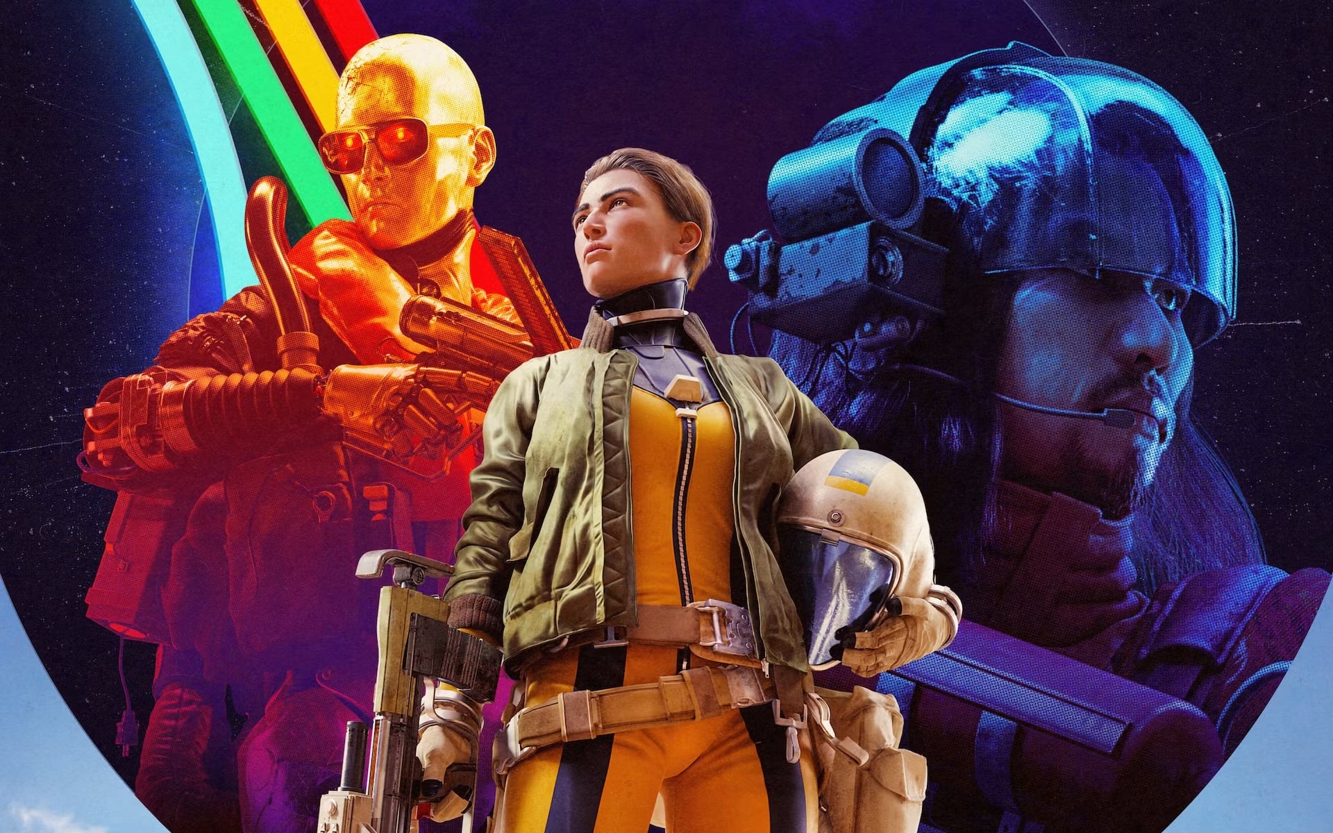 Art shows the characters for Arc Raiders.