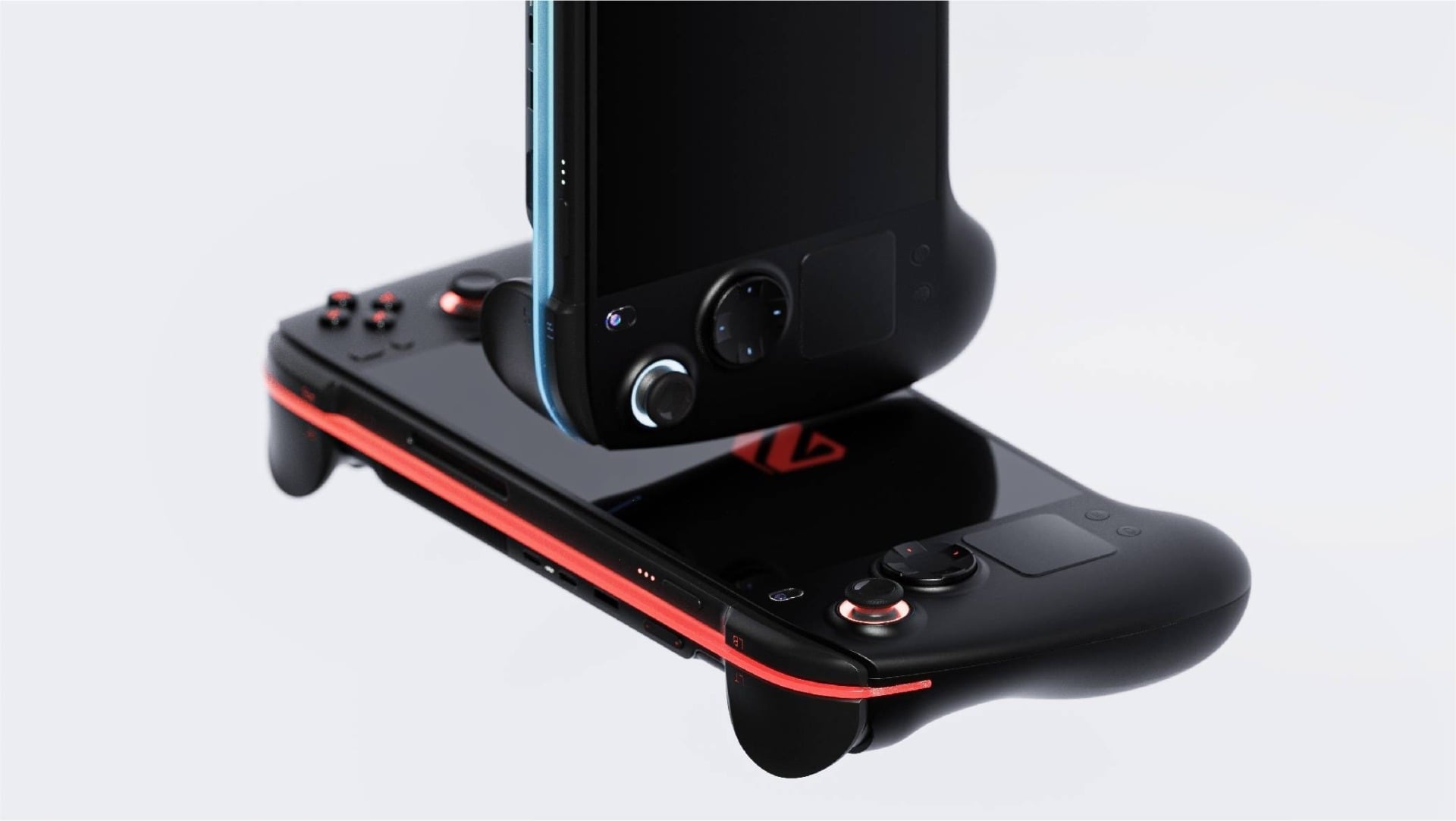 Next 2 Handhelds collide.