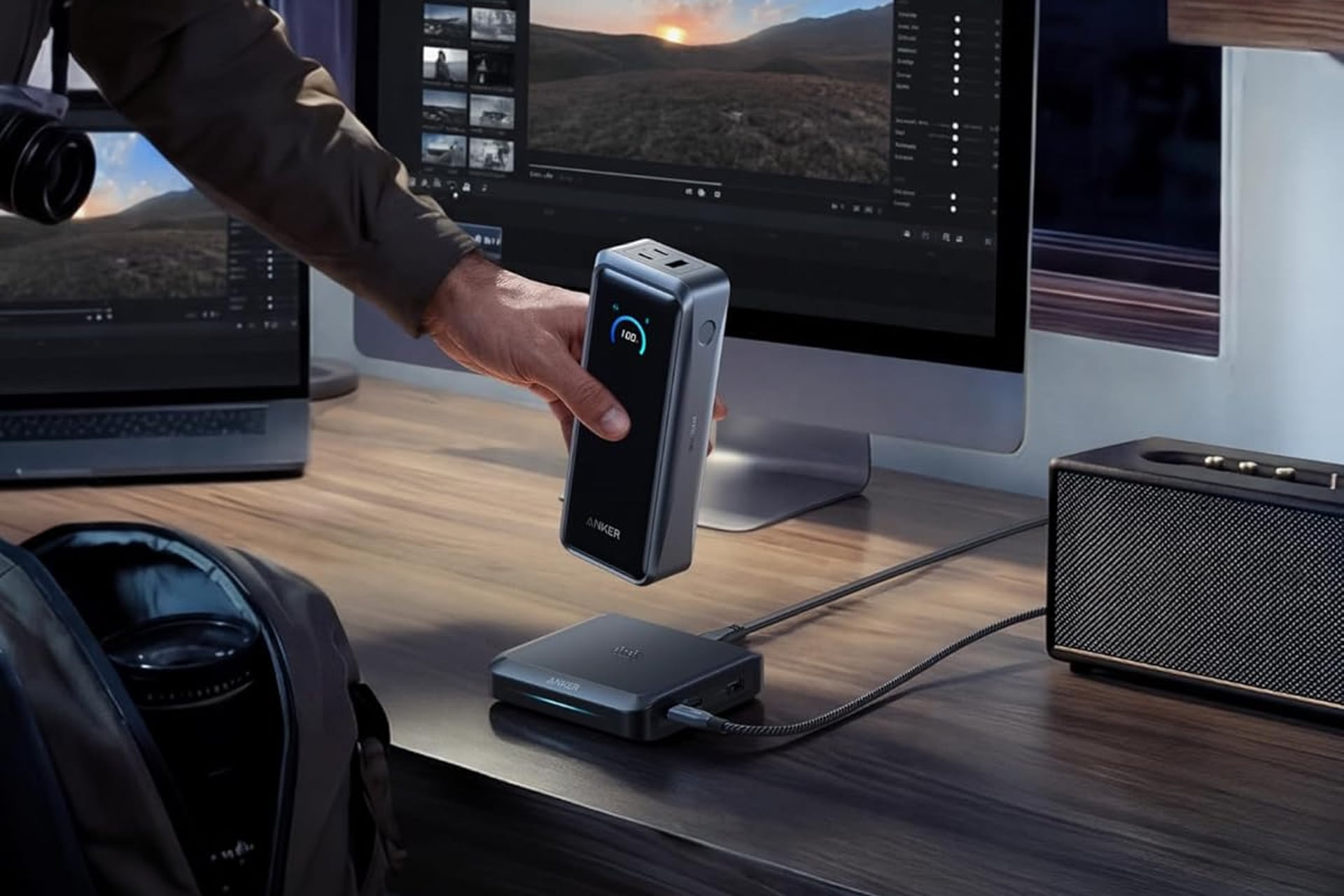 Ankerprimepowerbank+chargingbase