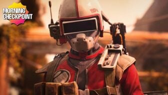 A raider appears in the wild.