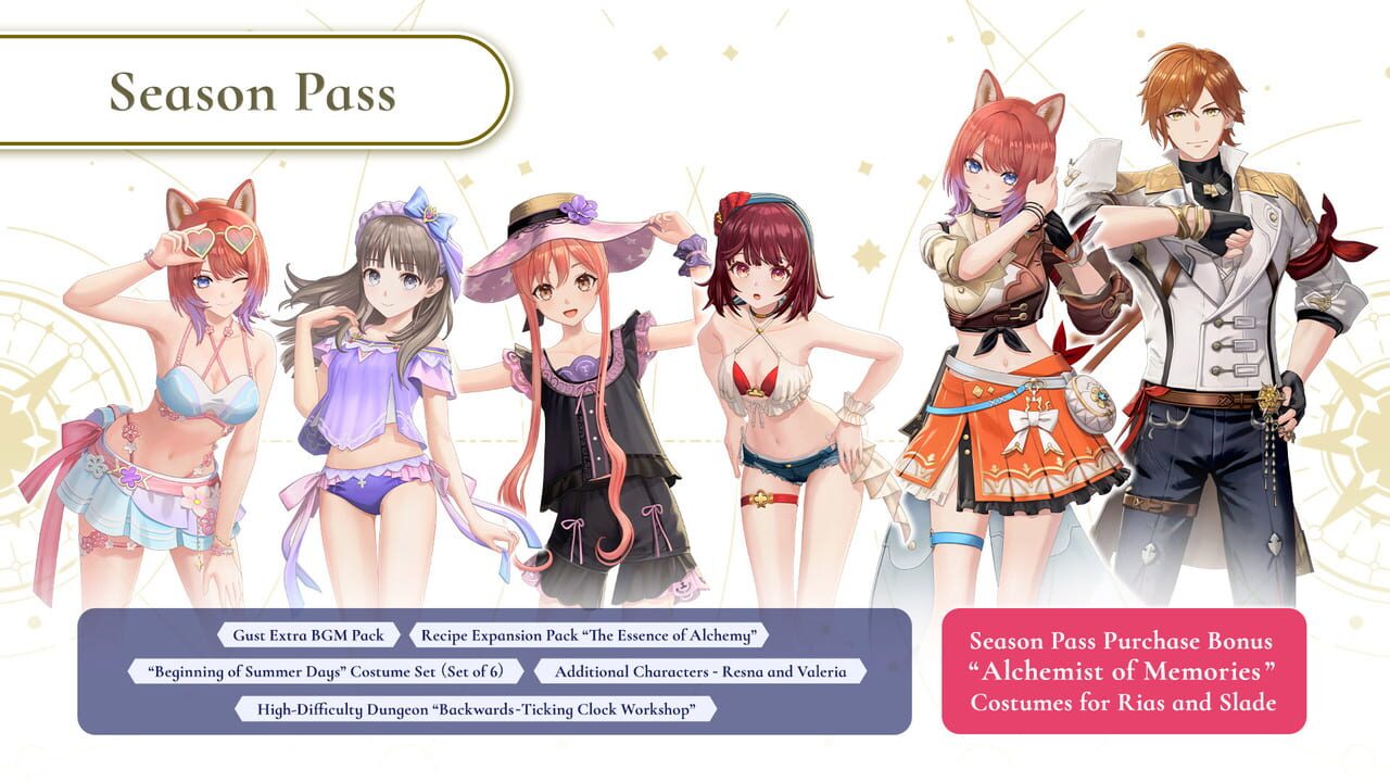 Atelier Resleriana: The Red Alchemist & The White Guardian – Seasons Pass