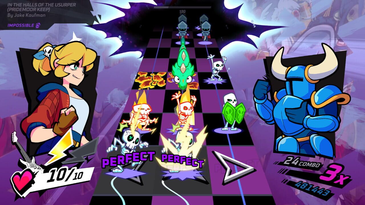 Rift of the NecroDancer: Shovel Knight – “In the Halls of the Usurper (Pridemoor Keep)” – Jake Kaufman