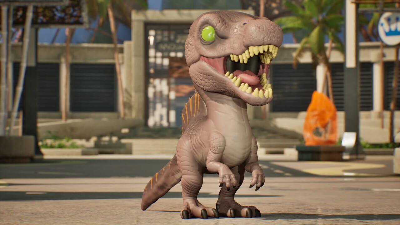 Funko Fusion: Jurassic World Rebirth Pack 1 – Zora Bennett and Spinosaurus