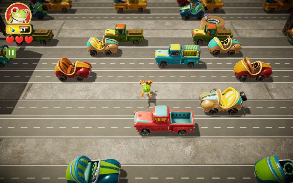 Frogger In Toy Town