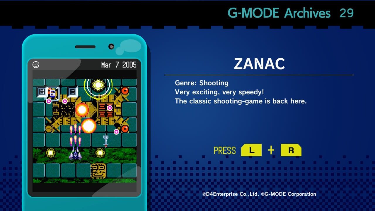 G-Mode Archives 29: Zanac