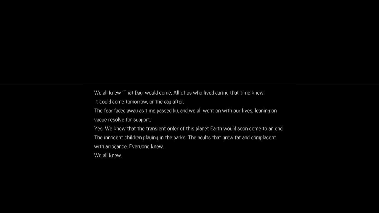 Living in the Ending World