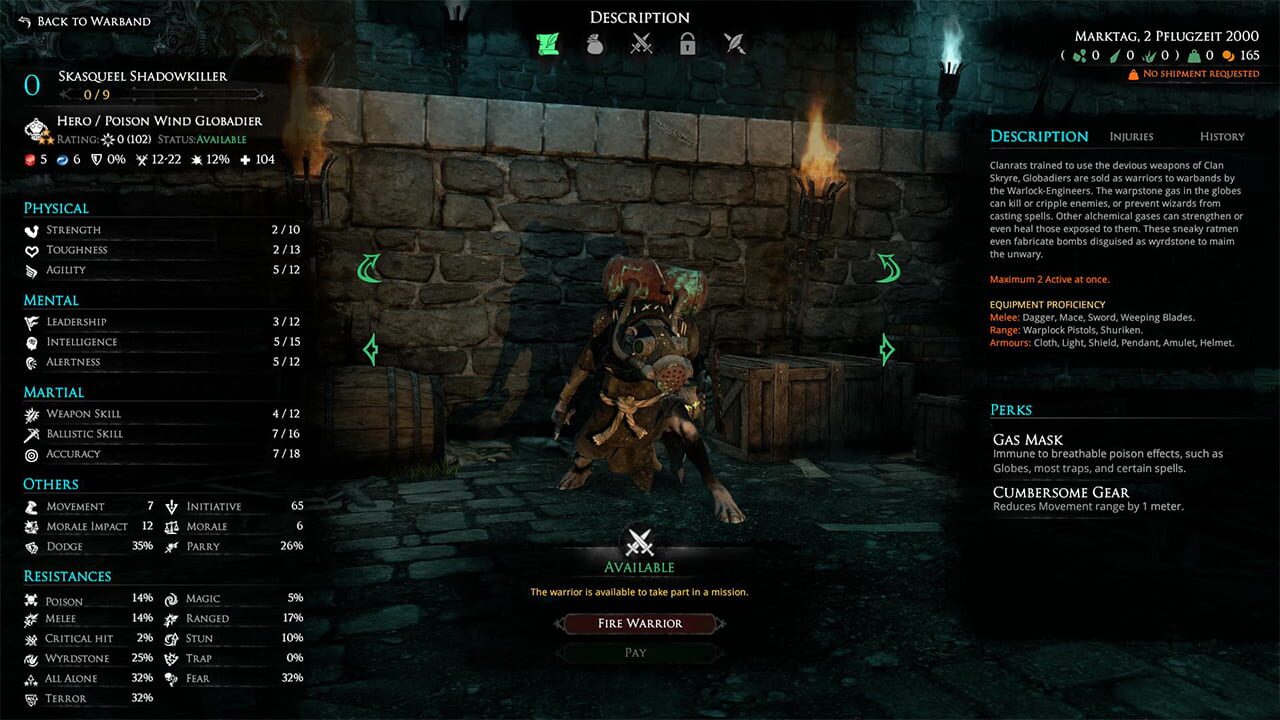 Mordheim: City of the Damned – The Poison Wind Globadier