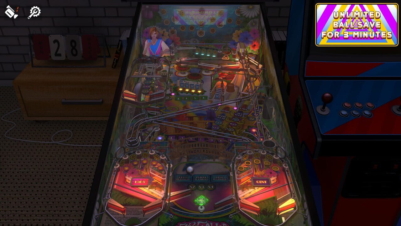 Zaccaria Pinball: Farfalla Deluxe Pinball Table