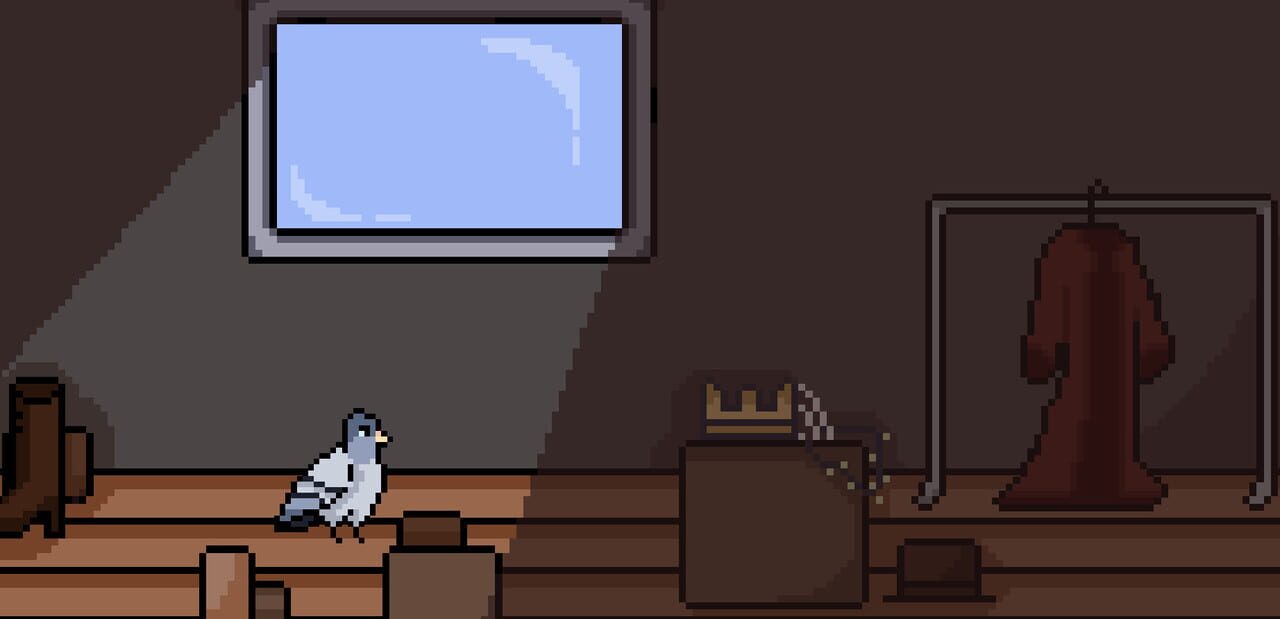 Three Pigeons in a Trench Coat