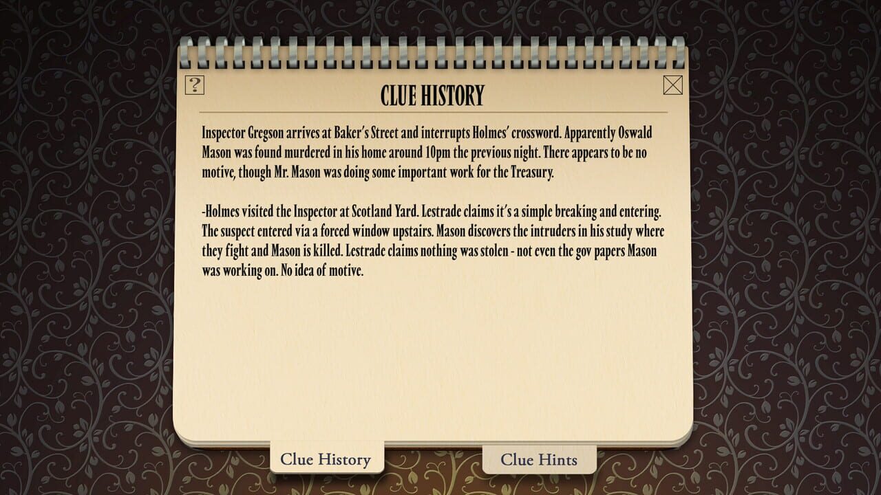 Sherlock Holmes Consulting Detective: The Case of Banker’s Final Debt