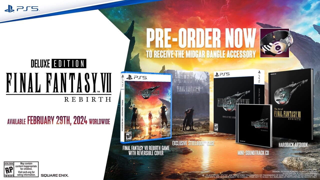 Final Fantasy VII Rebirth: Deluxe Edition