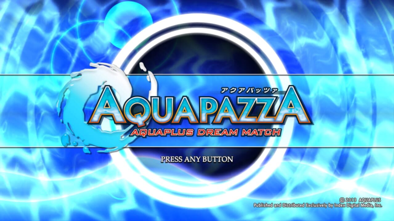 Aquapazza: Aquaplus Dream Match