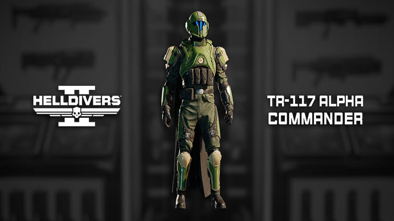 Helldivers 2: TR-117 Alpha Commander Armor Set