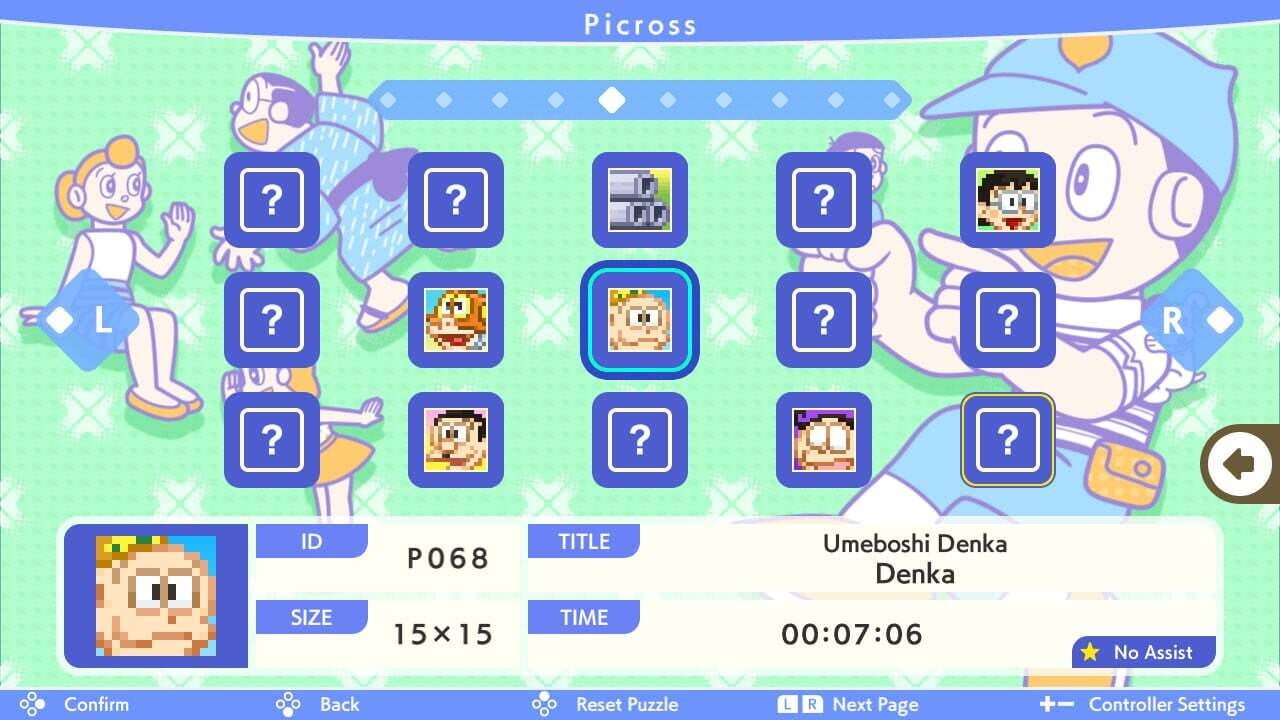 Picross S Doraemon & F Characters Edition