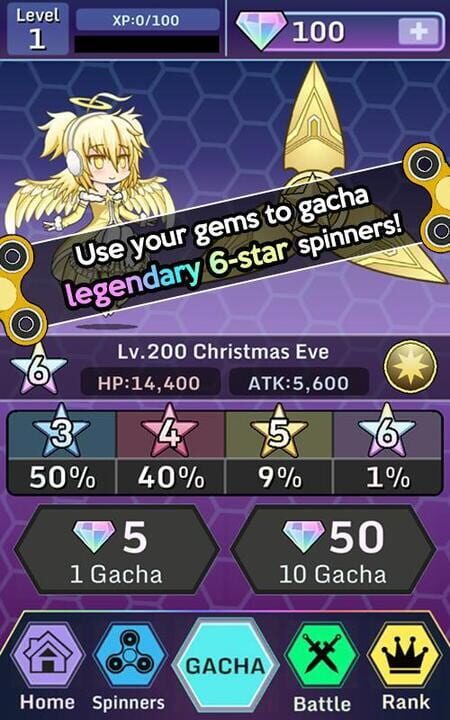 Anime Fidget Spinner Battle