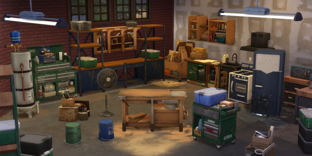 The Sims 4: Restoration Workshop Kit