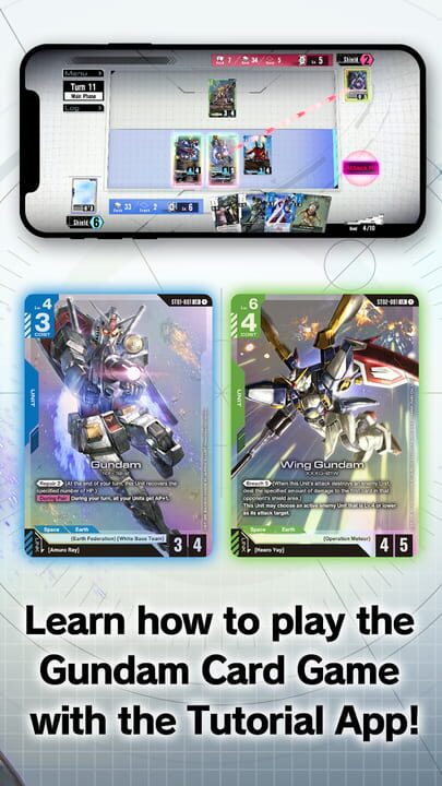 Gundam Card Game Teaching App