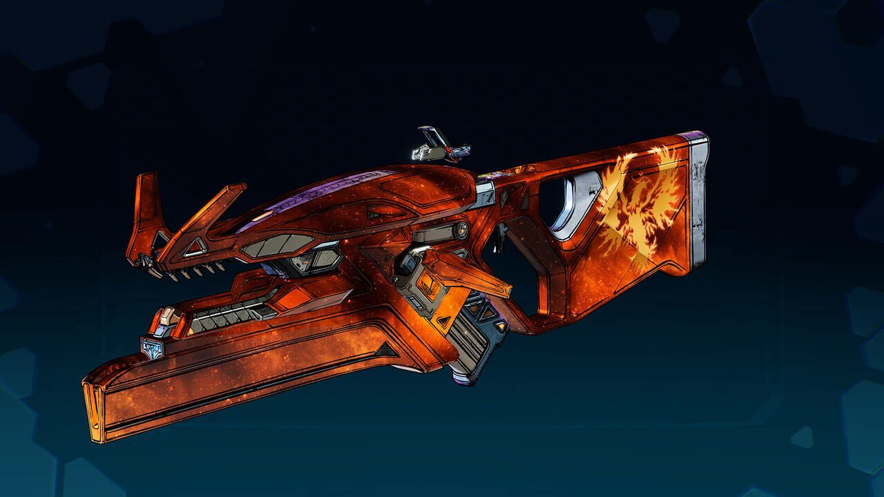 Borderlands 4: Firehawk’s Fury Weapon Skin