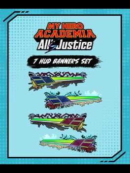 My Hero Academia All’s Justice: 7 HUD Banners Set