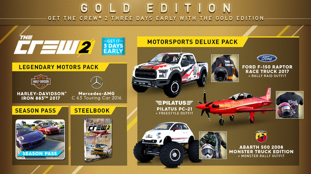 The Crew 2: Gold Edition