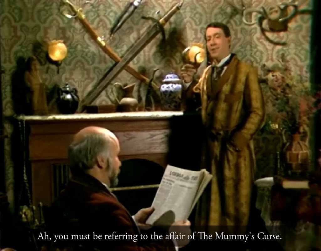 Sherlock Holmes Consulting Detective: The Case of the Mummy’s Curse