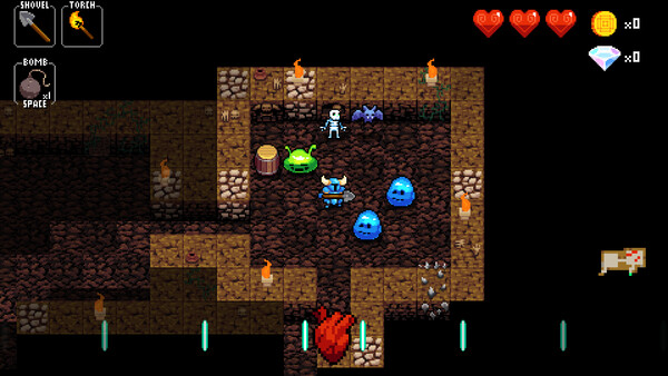 Crypt of the Necrodancer: Shovel Knight