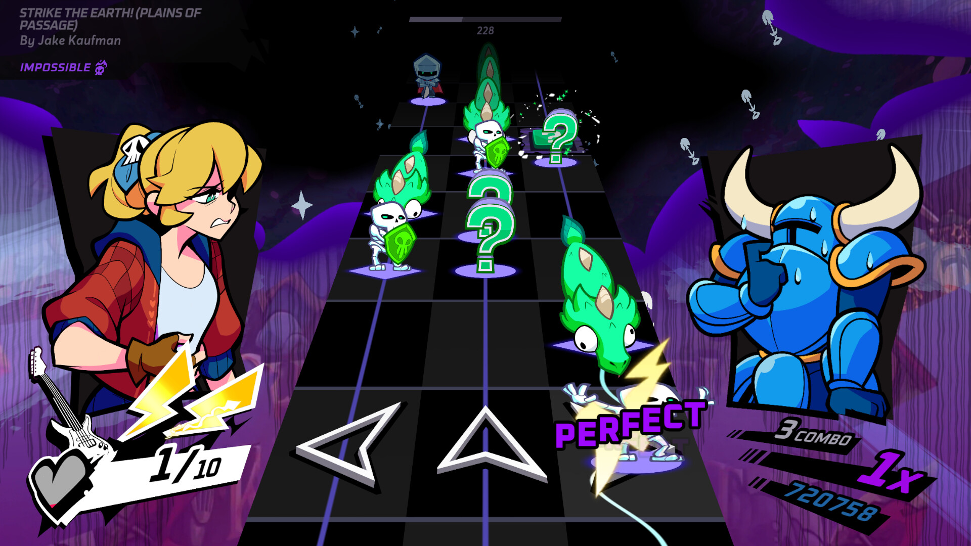 Rift of the NecroDancer: Shovel Knight – “Strike the Earth! (Plains of Passage)” – Jake Kaufman