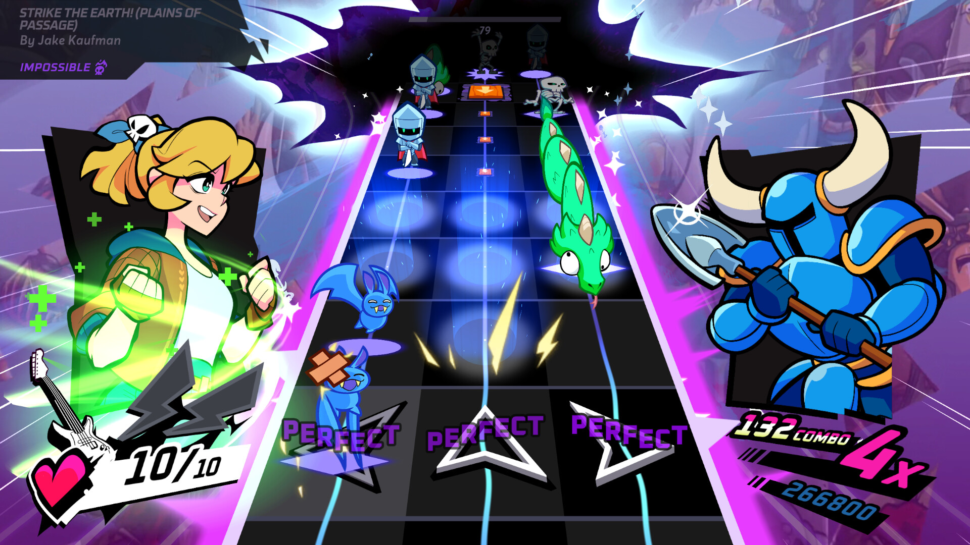 Rift of the NecroDancer: Shovel Knight – “Strike the Earth! (Plains of Passage)” – Jake Kaufman