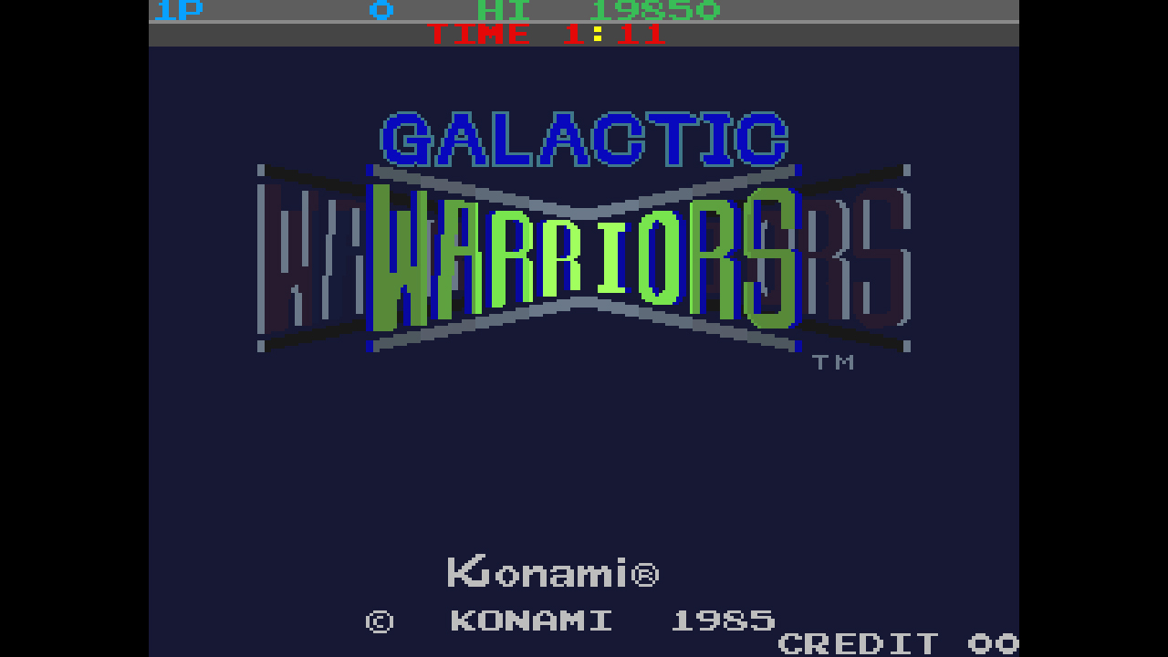 Arcade Archives: Galactic Warriors