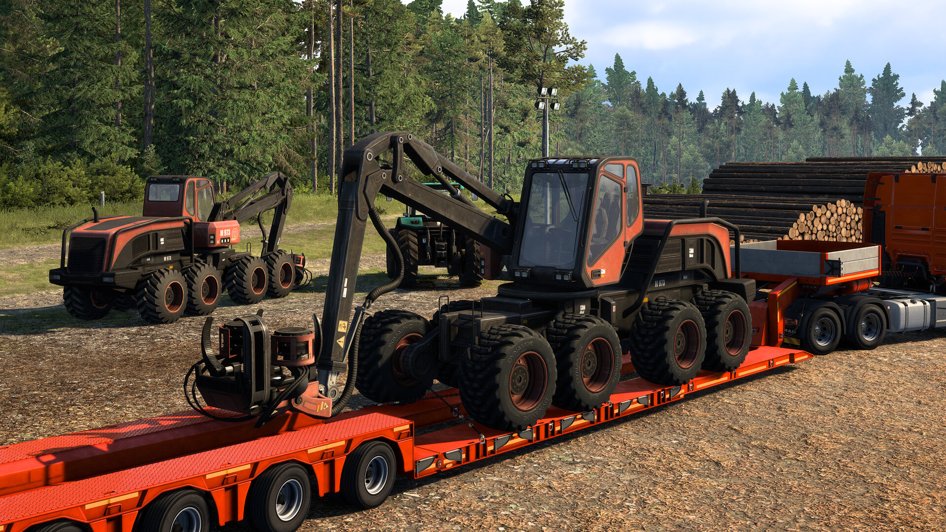 Euro Truck Simulator 2: Forest Machinery
